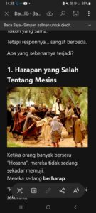 Dari “Hosana” ke “Salibkan Dia”Sebuah Cermin Hati Manusia di Sekitar Salib